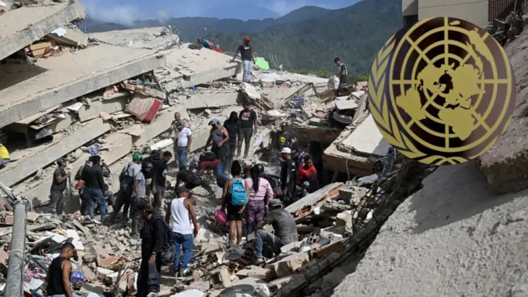 ONU estima más de 50.000 desaparecidos bajo los escombros del doble terremoto en Venezuela