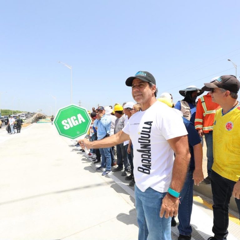 La obra del intercambiador vial está transformando la movilidad de miles de familias: alcalde Char 