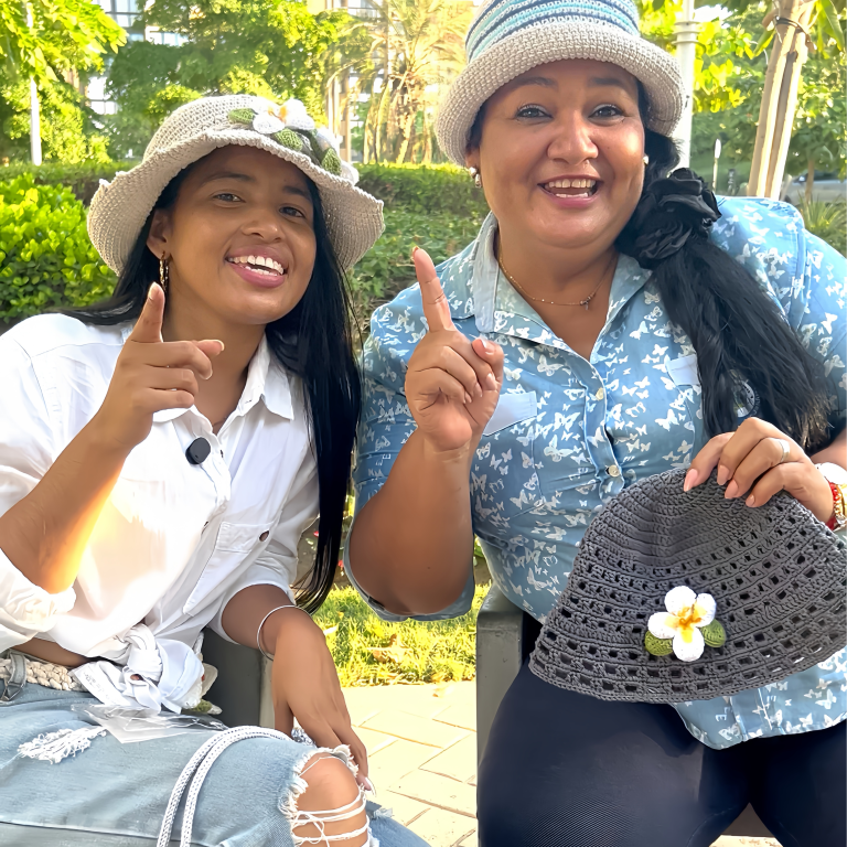 Clubes de Tejedoras de Barranquilla presentes en Colombiamoda 2026 con una apuestan por el mercado circular 