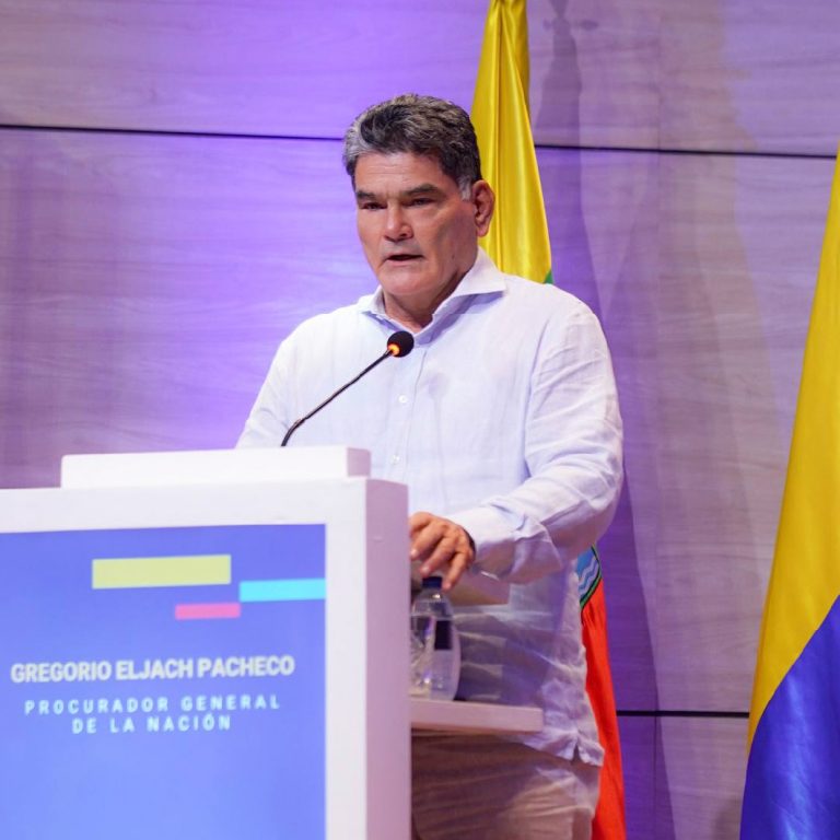 Procurador Gregorio Eljach, propuso al nuevo gobierno y entrante Legislativo, buscar gobernabilidad basada en la deliberación y el respeto institucional 