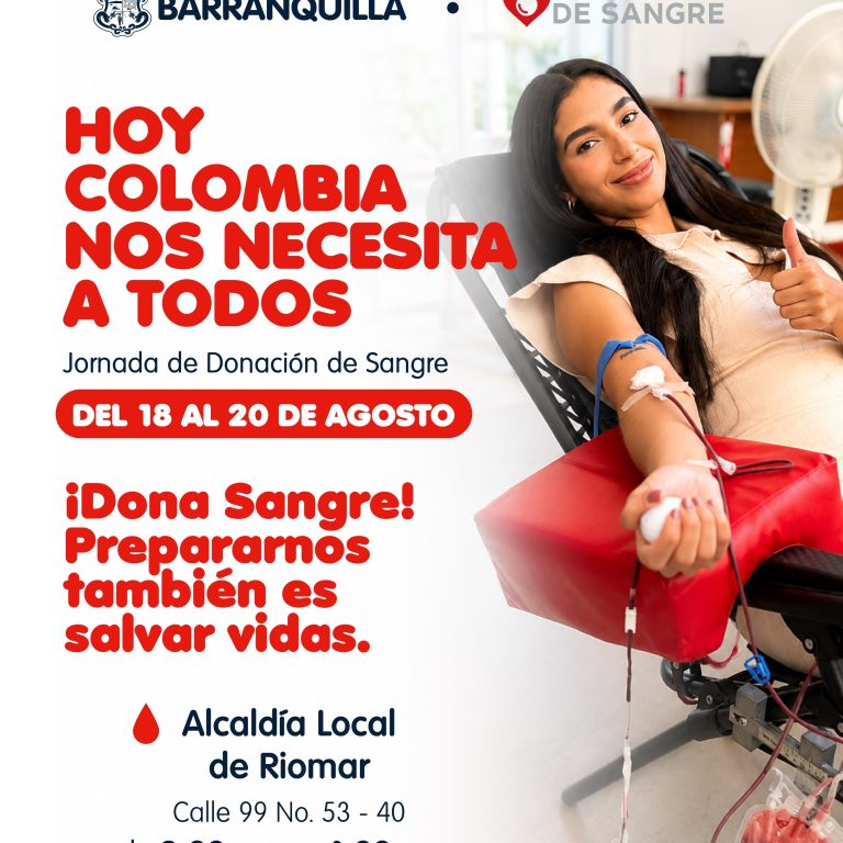 Barranquilla sigue siendo solidaria: con atención en salud mental y donaciones de sangre destinados a víctimas del terremoto en Colombia